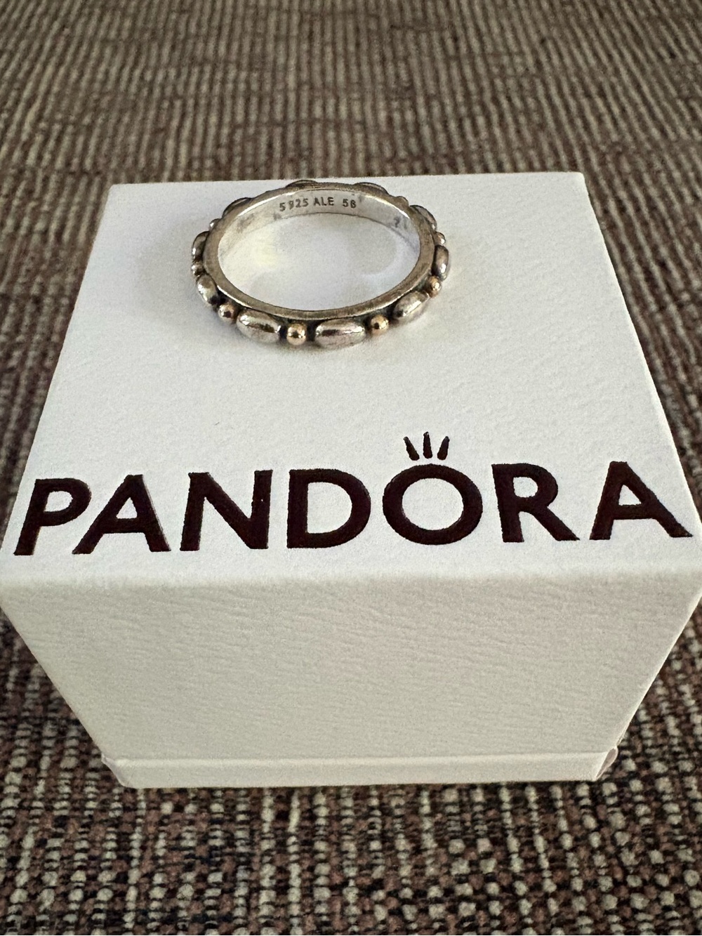 Genuine Pandora *Opposites Attract* Women’s Ring Size 7 1/2